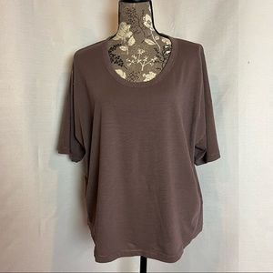 Athleta Muted Brown, Short Sleeve T-shirt